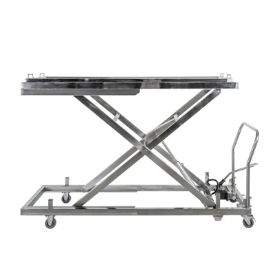 Hydraulisen Body Lift -kärryn käsikirja hautaustoimistoille