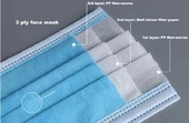Kertakäyttöinen kirurginen N95 maski, jota käytetään leikkaussalissa