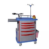 Kiina Valmistus Medical Hospital Emergency Trulley Medical Nursing Crash Cart